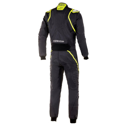Alpinestars GP Race V2 Suit FIA (Back, Black/Yellow)