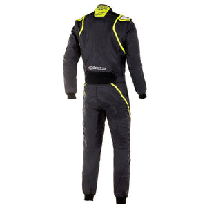 Alpinestars GP Race V2 Suit FIA (Back, Black/Yellow)