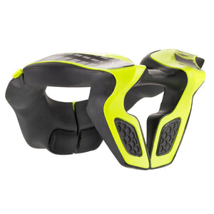 Alpinestars Youth Neck Support (Back, Yellow)