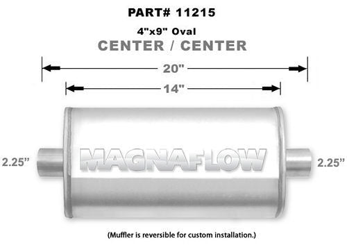 MagnaFlow 11215 Muffler 2.25