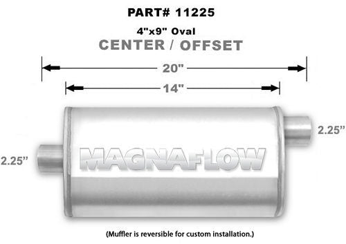 MagnaFlow 11225 Muffler 2.25