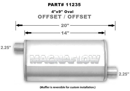 MagnaFlow 11235 Muffler 2.25