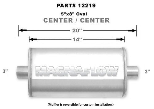 MagnaFlow 12219 Muffler