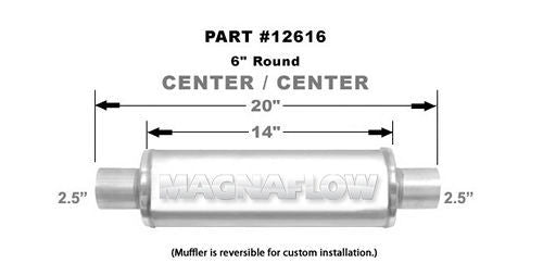 MagnaFlow 12616 Muffler 6