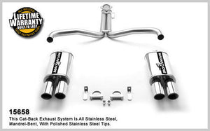 MagnaFlow 15658 86-91 Corvette 5.7L Cat-Back Exhaust System