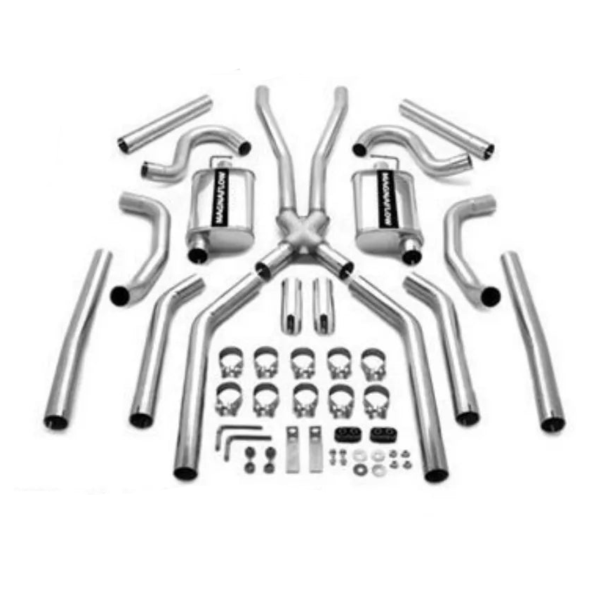 MagnaFlow 2.5" Dual Exhaust System 15893, 1964-67 GM A Body 