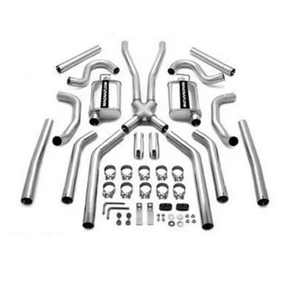 MagnaFlow 2.5" Dual Exhaust System 15893, 1964-67 GM A Body 