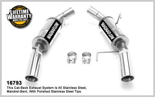 MagnaFlow 16793 05-09 Mustang 4.6L Axle-Back Kit