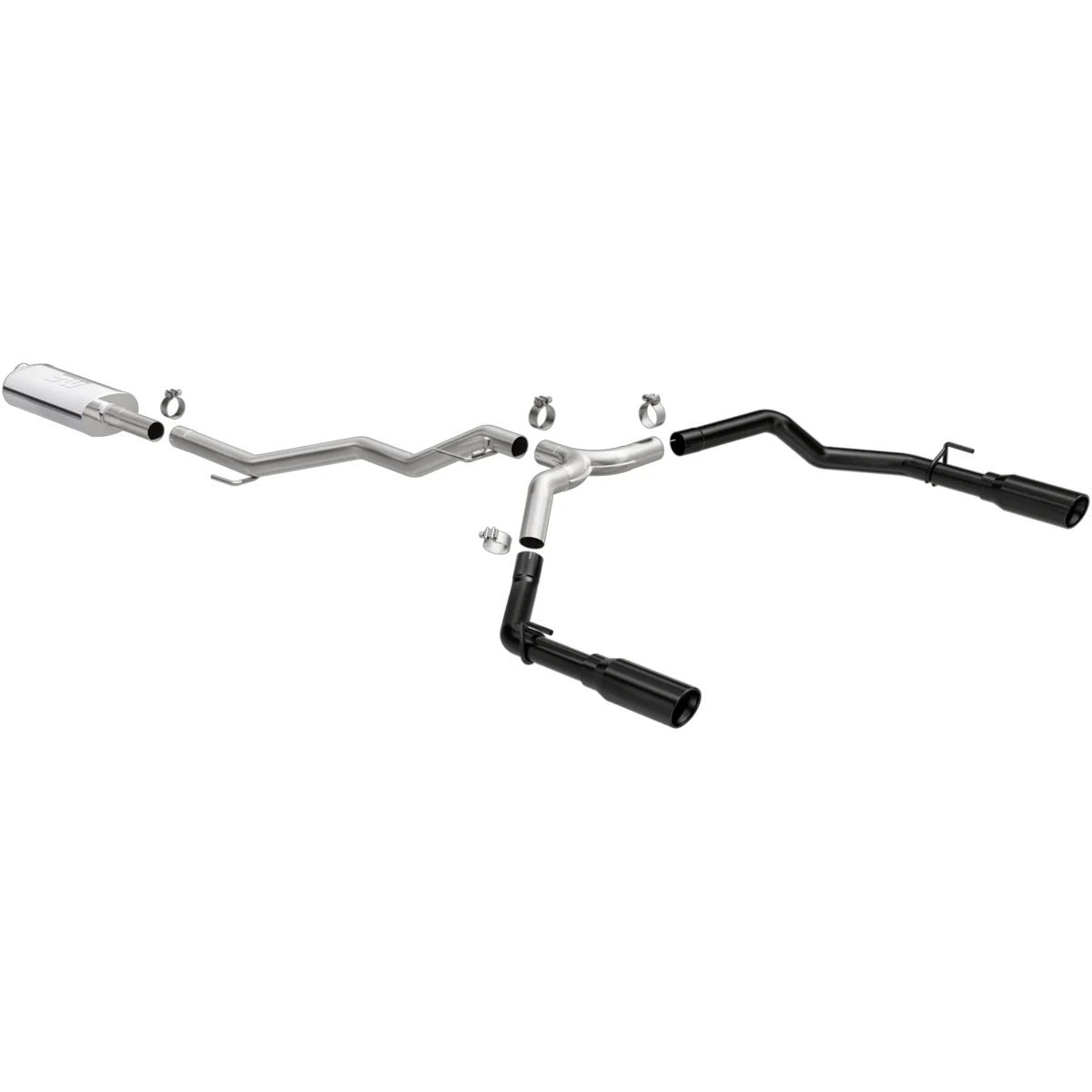 MagnaFlow Cat-Back Exhaust Black 19487, 2020-26 Jeep Gladiator 3.6L