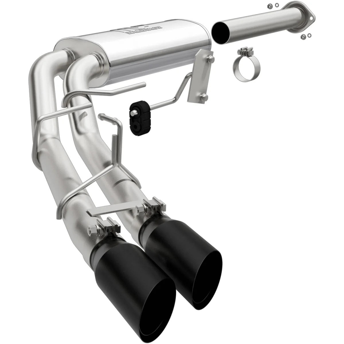 MagnaFlow Cat-Back Exhaust Black 19497, 2015-20 Ford F150 V6/V8 Gas