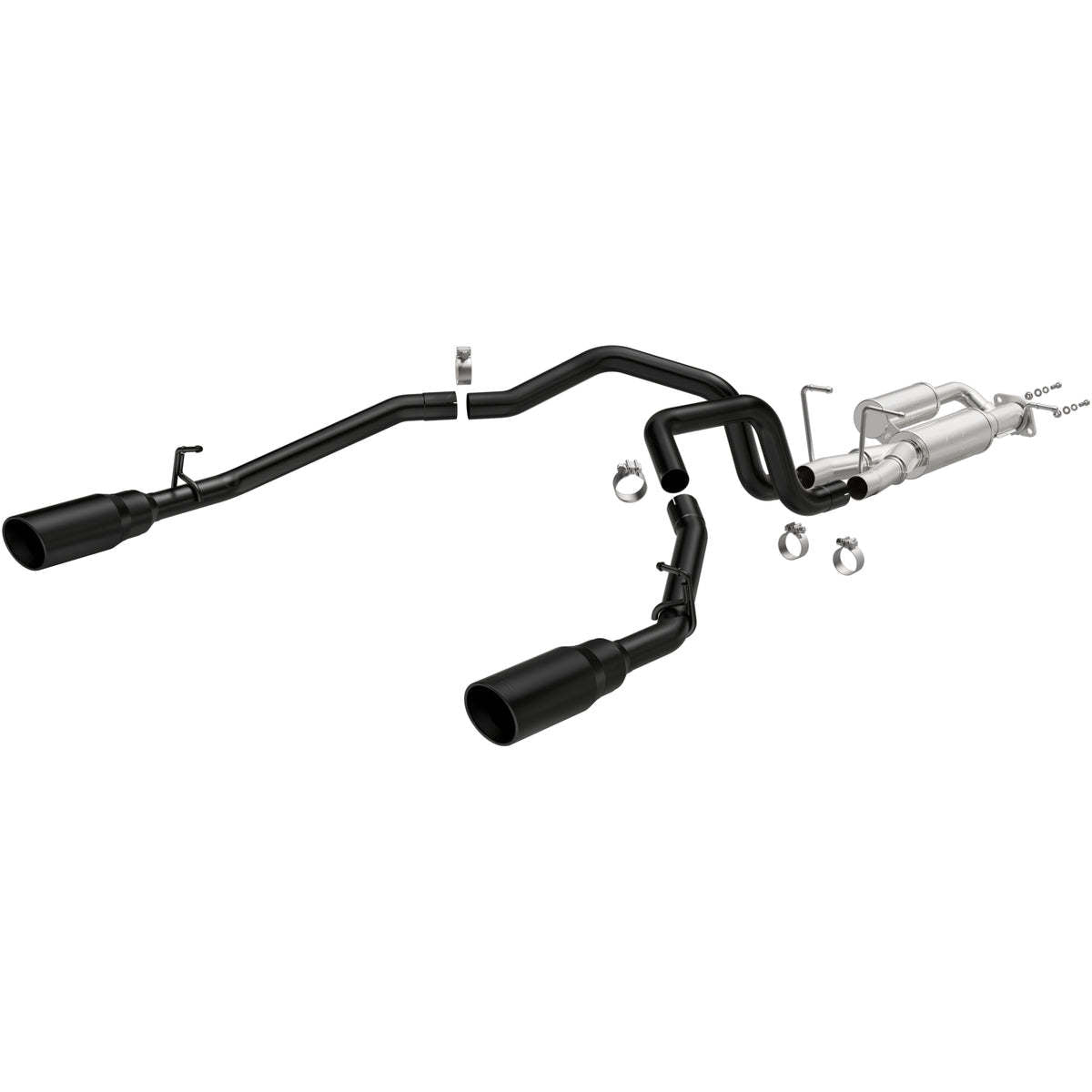 MagnaFlow Cat-Back Exhaust Black Tips 19685, 2025-26 Ram 1500 3.0L