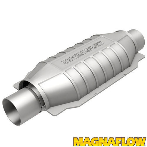 MagnaFlow 94005 SS Cat Converter Oval Universal 2.25" In/Out