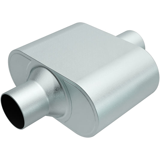 MagnaFlow R27428 Rumble Aluminized Muffler 3" Center In/Out