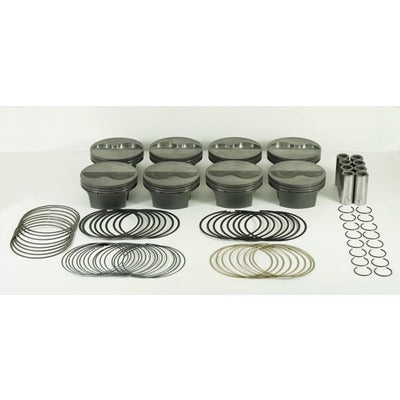 Mahle SBC Powerpak Flat Top Piston Set 4.155 Bore -9cc 197753355