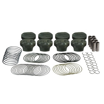 Mahle LS Flat Top Powerpak Piston Set 4.125 Bore -4.0cc 197754925