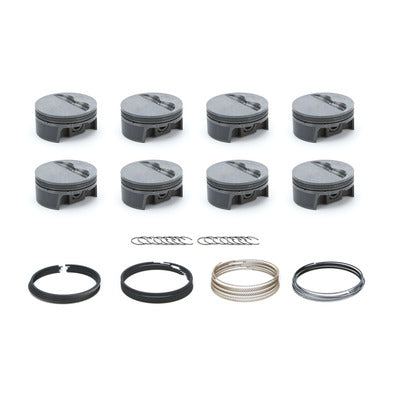 Mahle SBC Flat Top PowerPak Piston Set 4.165 Bore  -5.0cc 930200765