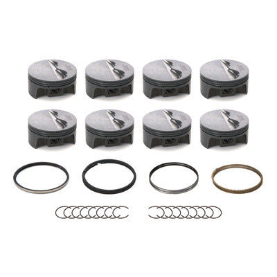 Mahle SBC Flat Top PowerPak Piston Set 4.030 Bore -4.1cc 930202830