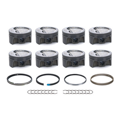 Mahle SBC Dish PowerPak Piston Set 4.155 Bore -20cc 930210355