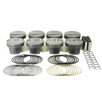 Mahle LS1 PowerPak Flat Top Piston Set 4.000 Bore 930227700
