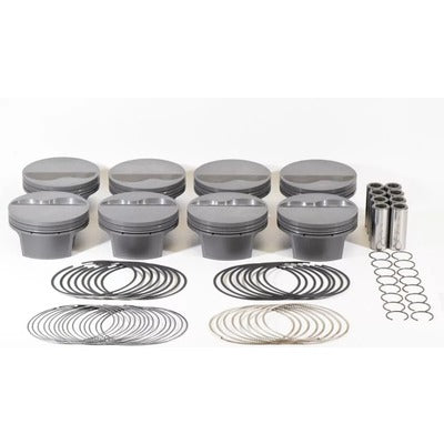 Mahle SBF PowerPak Flat Top Piston Set 4.155 Bore  -6.5cc 930244455