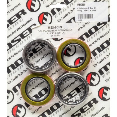 Moser Engineering Axle Bearing & Seal Kit Chevy Truck 87 & Older 9559