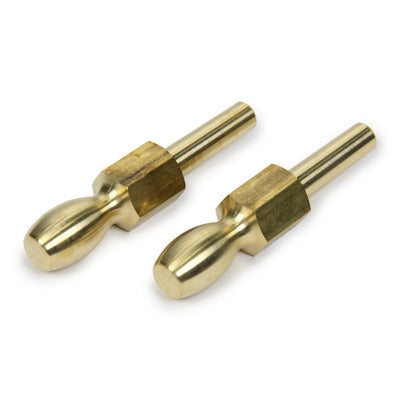 Meziere Remote Battery Jumper Terminals (2pk) Brass MSP0108