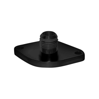 Meziere -12an Male Water Neck w/O-Ring Black WN0912S