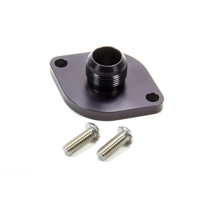 Meziere -16an Male Water Neck w/O-Ring Black WN0916S