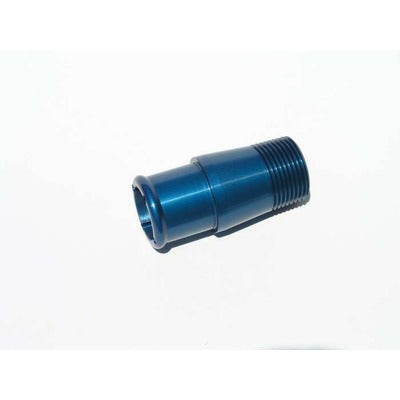 Meziere 1.25" Hose Water Pump Fitting Blue WP1125B