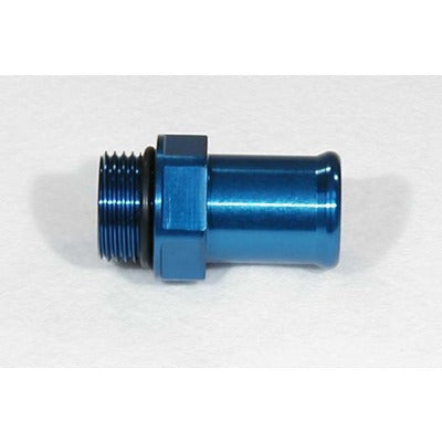 Meziere 1" Radiator Hose Fitting Blue WP12100B