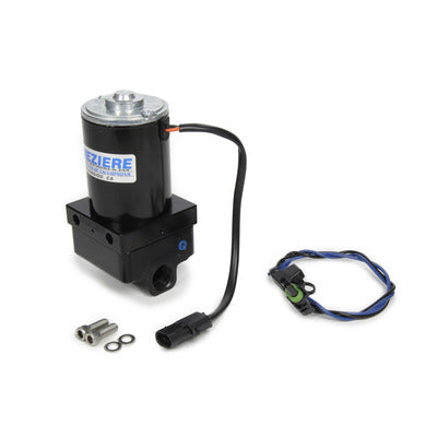 Meziere Inline Electric Water Pump with 3/4npt Ports Black WP136SI