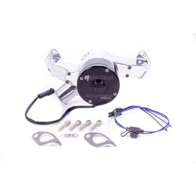 Meziere BBC Billet Electric Water Pump Hi-Flow Polished WP300UP