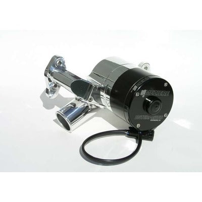 Meziere SBC Billet Electric Water Pump Hi-Flow Polished WP301U