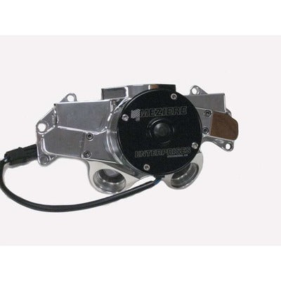 Meziere BBM Billet Electric Water Pump Hi-Flow Polished WP306U