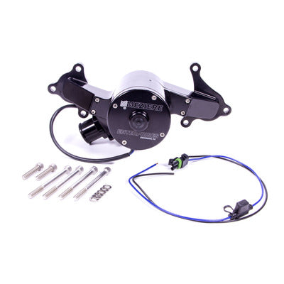 Meziere Hemi Billet Electric Water Pump Hi-Flow Black WP314S