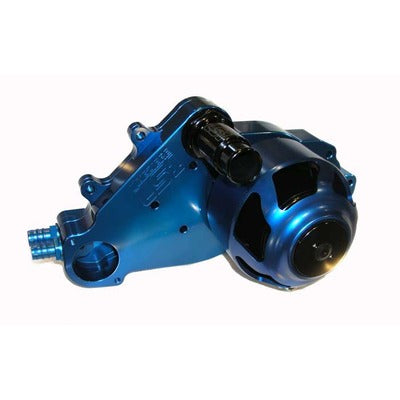 Meziere SBC LS1 Billet Electric Water Pump Blue WP319B