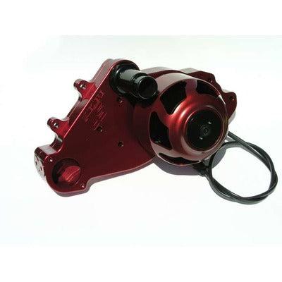 Meziere SBC LS1 Billet Electric Water Pump Red WP319R