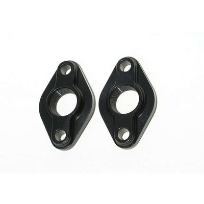 Meziere BBC Water Pump Port Adapters Black (2pk) WP80S