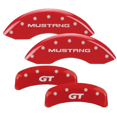 MGP Caliper Cover 94-04 Mustang Caliper Covers Red 10095SMG1RD