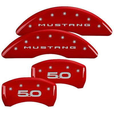 MGP Caliper Cover 15+ Mustang GT Caliper Covers Red 10200SM52RD