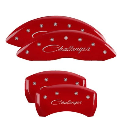 MGP Caliper Cover 11+ Challenger Caliper Covers Red  12162SCLSRD