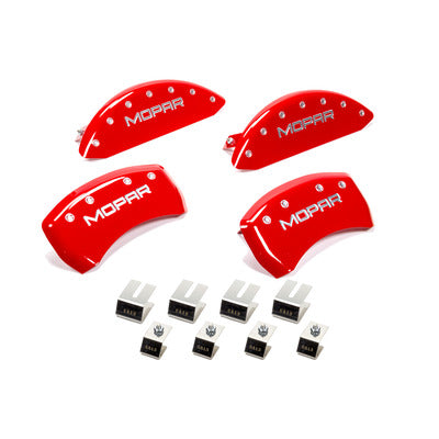 MGP Caliper Cover 11+ Challenger Caliper Covers Red 12162SMOPRD