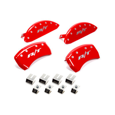 MGP Caliper Cover 11+ Challenger Caliper Covers Red 12162SRT1RD