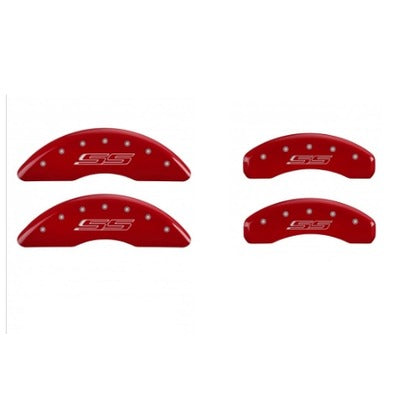 MGP Caliper Cover 16+ Camaro Caliper Covers Red 14241SSS5RD