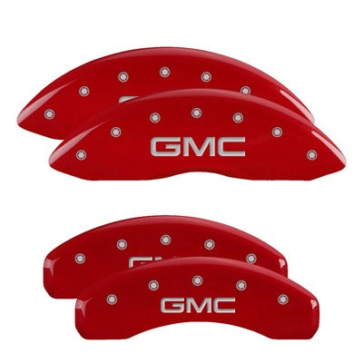 MGP Caliper Cover 14+ Sierra !500 Caliper Covers Red 34208SGMCRD