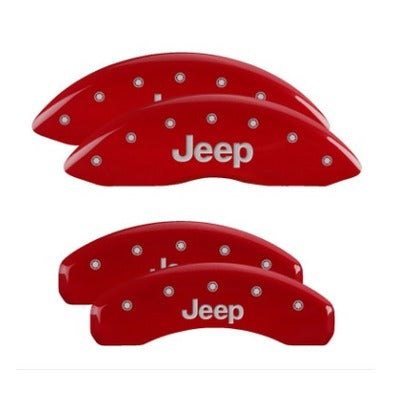 MGP Caliper Cover 11+ Grand Cherokee Caliper Covers Red 42020SJEPRD