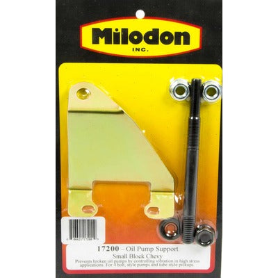 Milodon SBC Oil Pump Support Bracket 17200