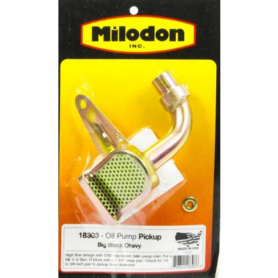 Milodon Oil Pump Pickup 18303