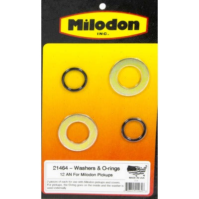 Milodon -12an Large Washers & O-Rings (2) 21464