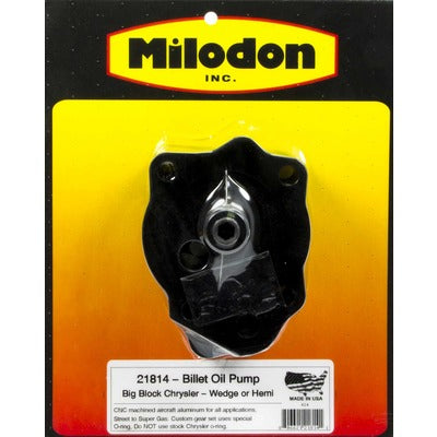 Milodon Billet Aluminum High Volume Oil Pump BBM 21814